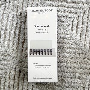 Michael Todd Sonicsmooth Replacement Kit 8ct Tips Skincare Tool Beauty